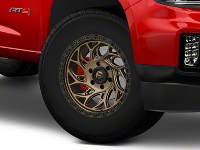 Fuel Wheels Runner OR Bronze with Black Ring 6-Lug Wheel; 17x9; 1mm Offset (15-22 Canyon)