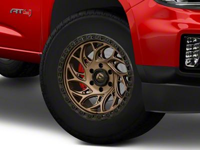 Fuel Wheels Runner OR Bronze with Black Ring 6-Lug Wheel; 18x9; 1mm Offset (15-22 Canyon)
