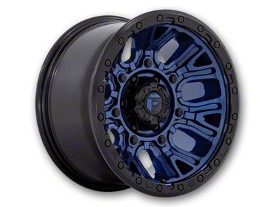 Fuel Wheels Rush Dark Blue 6-Lug Wheel; 17x9; 1mm Offset (23-25 Canyon)