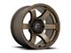 Fuel Wheels Rush Textured Bronze 6-Lug Wheel; 17x9; -12mm Offset (23-24 Canyon)