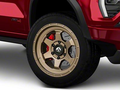 Fuel Wheels Shok Matte Bronze 6-Lug Wheel; 20x9; 19mm Offset (23-25 Canyon)