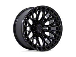 Fuel Wheels Sigma Blackout with Gloss Black Lip 6-Lug Wheel; 17x9; 1mm Offset (23-26 Canyon)
