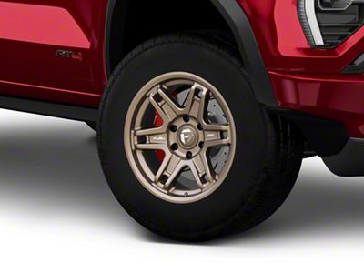Fuel Wheels Slayer Matte Bronze 6-Lug Wheel; 17x9; -38mm Offset (23-25 Canyon)