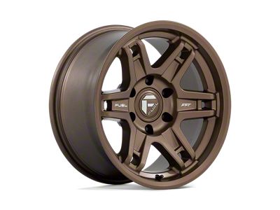 Fuel Wheels Slayer Matte Bronze 6-Lug Wheel; 20x9; 1mm Offset (15-22 Canyon)