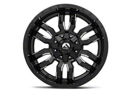 Fuel Wheels Sledge Gloss Black Milled 6-Lug Wheel; 20x10; -19mm Offset (23-25 Canyon)