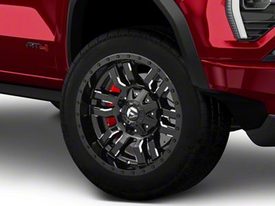 Fuel Wheels Sledge Gloss Black Milled 6-Lug Wheel; 20x9; 20mm Offset (23-25 Canyon)