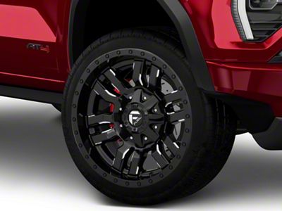 Fuel Wheels Sledge Gloss Black Milled 6-Lug Wheel; 22x10; -18mm Offset (23-26 Canyon)