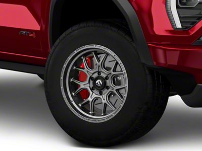 Fuel Wheels Tech Matte Anthracite 6-Lug Wheel; 17x9; 20mm Offset (23-25 Canyon)