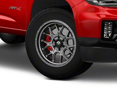 Fuel Wheels Tech Matte Anthracite 6-Lug Wheel; 18x9; 20mm Offset (15-22 Canyon)