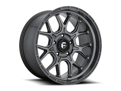 Fuel Wheels Tech Matte Gunmetal 6-Lug Wheel; 18x9; -12mm Offset (23-25 Canyon)