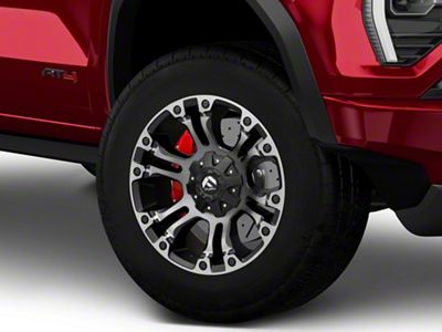 Fuel Wheels Vapor Matte Black with Gray Tint 6-Lug Wheel; 18x9; -13mm Offset (23-25 Canyon)