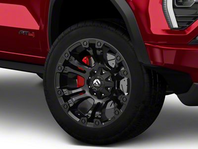 Fuel Wheels Vapor Matte Black 6-Lug Wheel; 20x10; -18mm Offset (23-25 Canyon)