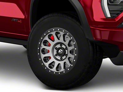 Fuel Wheels Vector Gun Metal 6-Lug Wheel; 17x8.5; 7mm Offset (23-26 Canyon)