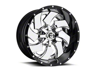 Fuel Wheels Cleaver 2-Piece Chrome 6-Lug Wheel; 20x12; -44mm Offset (09-14 F-150)