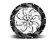Fuel Wheels Cleaver 2-Piece Chrome 6-Lug Wheel; 20x12; -44mm Offset (14-18 Silverado 1500)