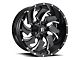 Fuel Wheels Cleaver Gloss Black Milled 5-Lug Wheel; 24x16; -99mm Offset (09-18 RAM 1500)