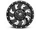 Fuel Wheels Cleaver Gloss Black Milled 6-Lug Wheel; 22x10; -13mm Offset (14-18 Silverado 1500)