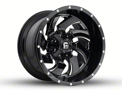 Fuel Wheels Cleaver Gloss Black Milled 6-Lug Wheel; 20x12; -44mm Offset (15-20 F-150)