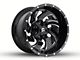 Fuel Wheels Cleaver Gloss Black Milled 6-Lug Wheel; 20x12; -44mm Offset (15-20 F-150)