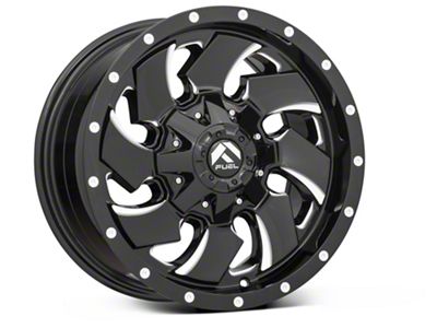 Fuel Wheels Cleaver Gloss Black Milled 6-Lug Wheel; 24x16; -99mm Offset (04-08 F-150)