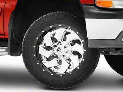 Fuel Wheels Cleaver Chrome 6-Lug Wheel; 20x10; -19mm Offset (99-06 Silverado 1500)