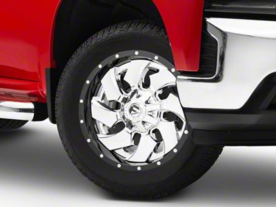 Fuel Wheels Cleaver Chrome 6-Lug Wheel; 20x10; -19mm Offset (19-25 Silverado 1500)