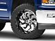 Fuel Wheels Cleaver Chrome with Gloss Black 6-Lug Wheel; 22x12; -44mm Offset (14-18 Silverado 1500)