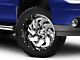 Fuel Wheels Cleaver Chrome with Gloss Black 6-Lug Wheel; 22x12; -44mm Offset (07-13 Sierra 1500)