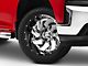 Fuel Wheels Cleaver Chrome with Gloss Black 6-Lug Wheel; 22x12; -44mm Offset (19-24 Silverado 1500)