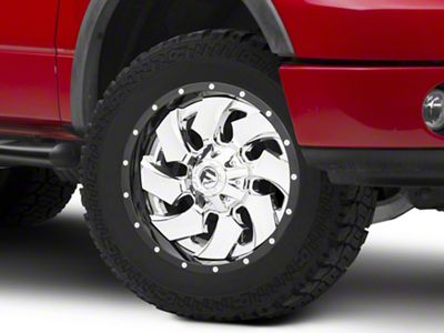 Fuel Wheels Cleaver Chrome 6-Lug Wheel; 20x10; -19mm Offset (04-08 F-150)