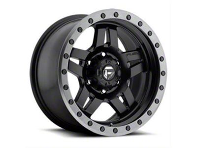 Fuel Wheels Anza Matte Black with Gunmetal Ring 6-Lug Wheel; 20x9; 19mm Offset (23-25 Colorado)