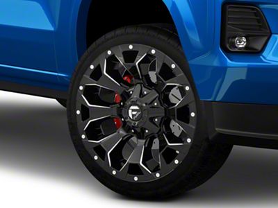 Fuel Wheels Assault Gloss Black Milled 6-Lug Wheel; 22x10; -18mm Offset (23-25 Colorado)