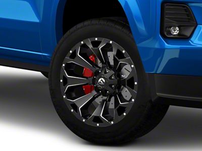 Fuel Wheels Assault Matte Black Milled 6-Lug Wheel; 20x9; 19mm Offset (23-25 Colorado)