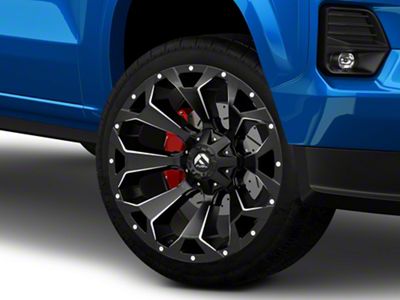 Fuel Wheels Assault Matte Black Milled 6-Lug Wheel; 22x10; -22mm Offset (23-25 Colorado)