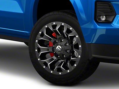 Fuel Wheels Assault Satin Black Milled 6-Lug Wheel; 20x10; -22mm Offset (23-26 Colorado)