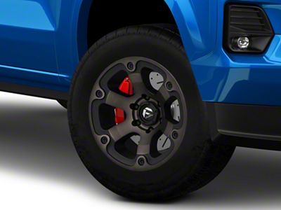 Fuel Wheels Beast Matte Black Machined with Dark Tint 6-Lug Wheel; 18x9; 1mm Offset (23-25 Colorado)