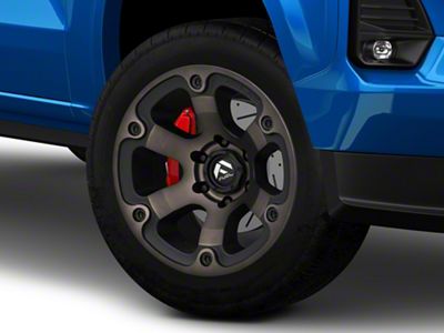 Fuel Wheels Beast Matte Black Machined with Dark Tint 6-Lug Wheel; 20x9; 1mm Offset (23-25 Colorado)
