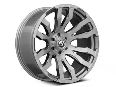 Fuel Wheels Blitz Platinum Brushed Gunmetal 6-Lug Wheel; 20x9; 1mm Offset (23-25 Colorado)
