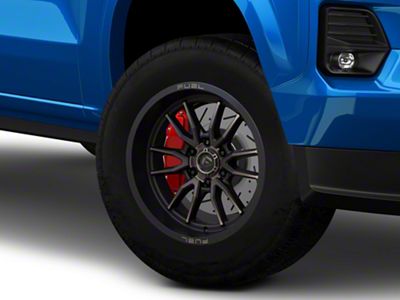Fuel Wheels Clash Matte Black Double Dark Tint 6-Lug Wheel; 18x9; -12mm Offset (23-25 Colorado)