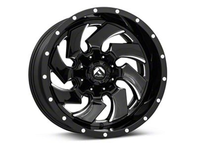 Fuel Wheels Cleaver Gloss Black Milled 6-Lug Wheel; 20x12; -44mm Offset (23-25 Colorado)