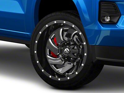 Fuel Wheels Cleaver Gloss Black Milled 6-Lug Wheel; 22x10; -13mm Offset (23-25 Colorado)