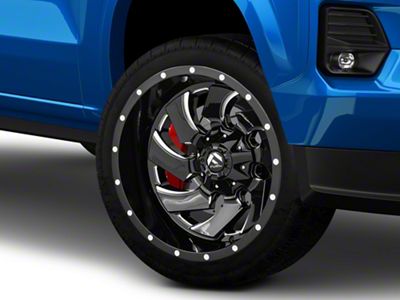Fuel Wheels Cleaver Gloss Black Milled 6-Lug Wheel; 22x10; -18mm Offset (23-25 Colorado)