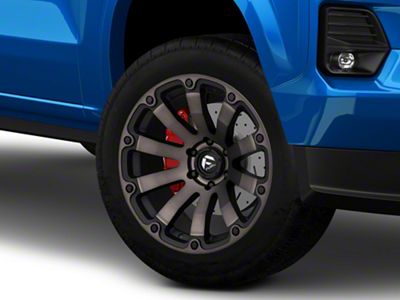 Fuel Wheels Diesel Matte Black Double Dark Tint 6-Lug Wheel; 20x9; 1mm Offset (23-25 Colorado)