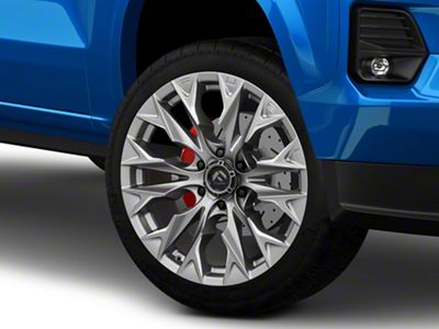Fuel Wheels Flame Platinum 6-Lug Wheel; 22x12; -44mm Offset (23-25 Colorado)