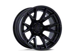 Fuel Wheels Fusion Forged Catalyst Matte Black with Gloss Black Lip 6-Lug Wheel; 22x12; -44mm Offset (23-26 Colorado)