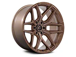 Fuel Wheels Fusion Forged Flux Platinum Bronze 6-Lug Wheel; 17x9; 1mm Offset (23-24 Colorado)
