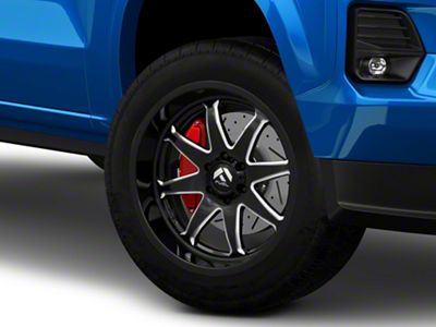 Fuel Wheels Hammer Gloss Black Milled 6-Lug Wheel; 20x9; 1mm Offset (23-25 Colorado)