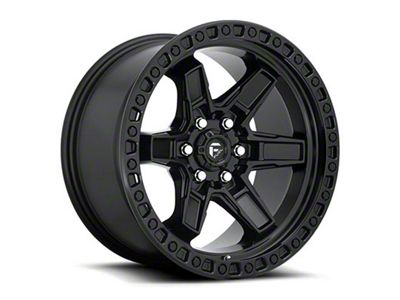 Fuel Wheels Kicker Matte Black 6-Lug Wheel; 18x9; -12mm Offset (23-25 Colorado)