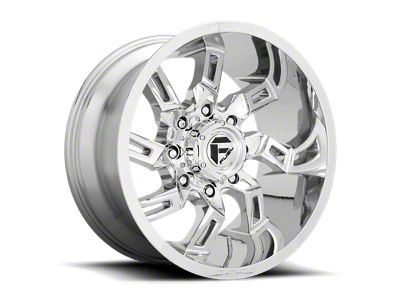 Fuel Wheels Lockdown Chrome 6-Lug Wheel; 22x10; -18mm Offset (23-24 Colorado)