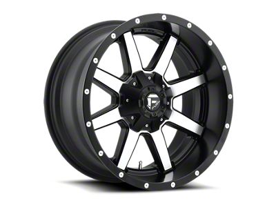 Fuel Wheels Maverick Matte Black Machined 6-Lug Wheel; 20x10; -24mm Offset (23-24 Colorado)